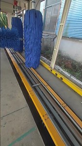 Inside view of another automatic car wash machine