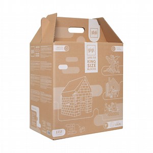 Giant Cardboard 200 pieces XXL building blocks set for Kids