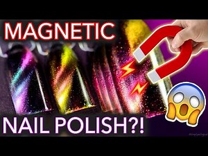 Magic MAGNETIC Nail Polish?! (maybe don't wear metal)