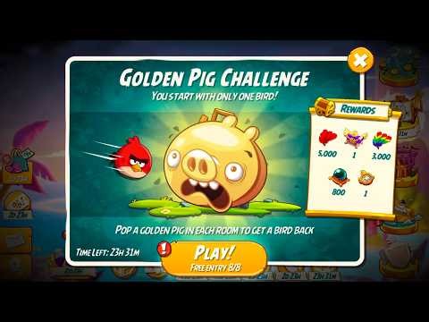 Angry Birds 2 AB2 Golden Pig Challenge (Mar 19, 2026)
