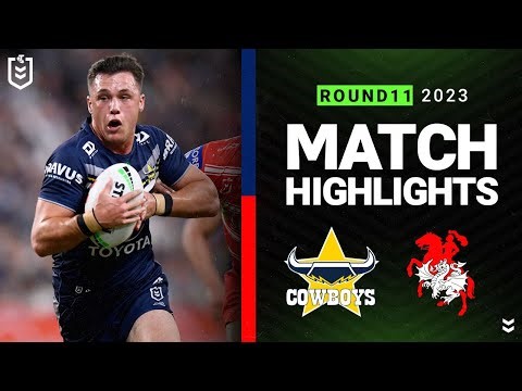 NRL 2023 | North Queensland Cowboys v St George Illawarra Dragons | Match Highlights