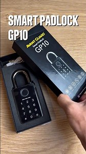 Introducing Avant Guard Smart Lock Design For Door Security - Smart Padlock GP10