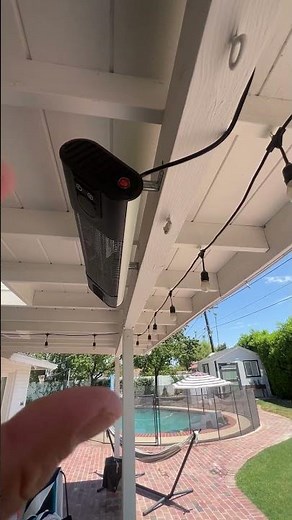 GXP Patio Heater Outdoor Electric Wall-Mounted Heater with Remote Control Review