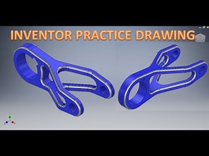 Complex Modeling in Autodesk Inventor || Inventor 3d Cad Tutorial || Inventor Tutorials