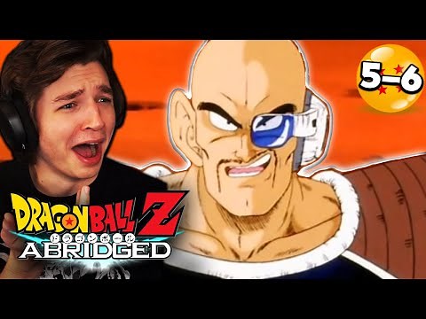 Nappa is HILARIOUS | Dragon Ball Z: Abridged REACTION Episode 5 - 6