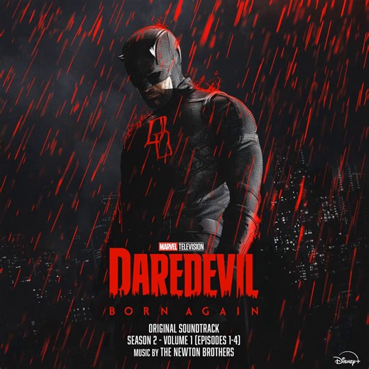 ‘DAREDEVIL: BORN AGAIN’ Season 2 - Vol 1 [E1-E4] soundtrack by @TheNewtonBros will be released at local midnight tonight.Here's the incredible E3 prison fight track titled "Resist. Rebel. Rebuild."