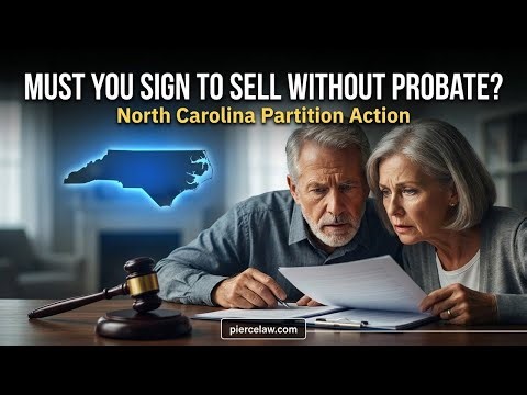Do I need to sign a release and indemnity to sell inherited home? | NC