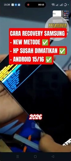 Cara masuk recovery mode samsung metode terbaru #samsung #recoverymode #newsecurity