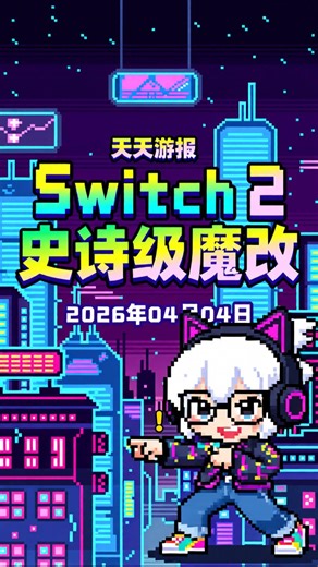 Switch 2 魔改成功！官方 SD 卡可以扔了？ 【天天游报 2026-04-04】