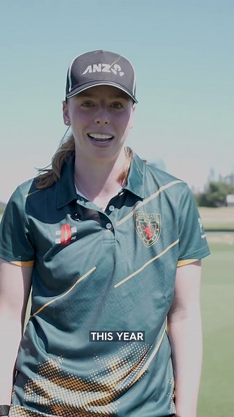 Bree Illing proudly representing the green and gold! Come out and show your club colours this Friday in Auckland 🙌