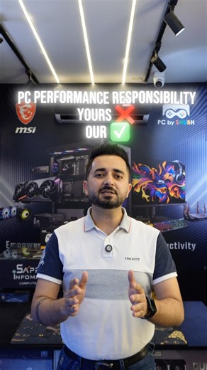 Why choose us for your PC? 🤔🎮#GamingPCIndia#PCBuild#CustomPC#GamingSetup#TechReels