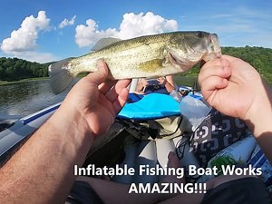 Intex Excursion 5 Boat Test and Review Bass Fishing