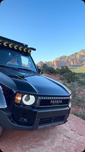 👉If you’re going to @overlandexpo West, then a short trip south is a MUST. This LC just belongs in the mountains, we loved seeing this thing dominate the mountains😤 . #offroad #overland #arizona | CBI Offroad Fab