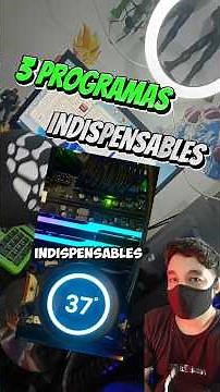 3 programas indispensables para tu PC #informatica #sistemas #pc #cpu #gpu #cpuz #gpuz #temperatura