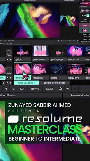 Effects in #RESOLUME #ARENA #AVENUE | Resolume Masterclass Highlights