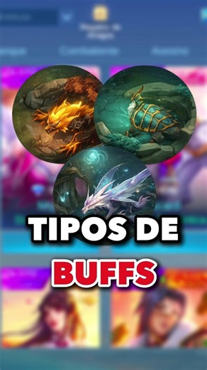 TYPES OF BUFFS🤫 #mobilelegends #mlbb #mlbbcreator
