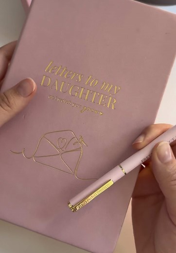 Letters to My Daughter book — keepsake prompts to record memories