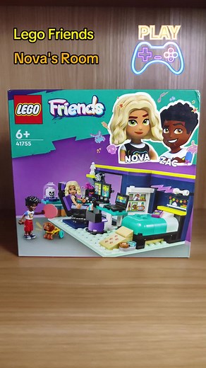 Lego Friends Nova's Room 🛌🎮 #lego #mrlegoist #friends #gaming #set #fyp