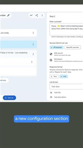 New: Loop over a list of items in Workspace Studio