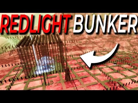 We Built a Tek Bunker on REDLIGHT! - ARK PvP