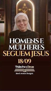 Men and women follow Jesus