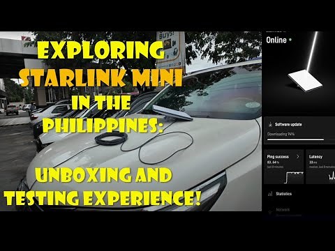 Exploring Starlink Mini In The Philippines: Unboxing And Testing Experience!