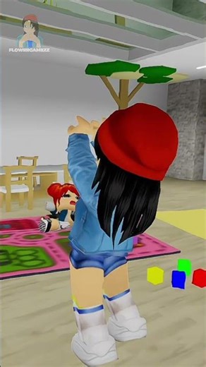 The babies are crying, and I soothed them quickly #roblox