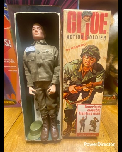 Awesome pick up for the store! original 1960s G.I. Joe 12 inch figure complete in box #toys #retro
