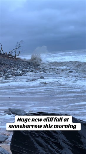 Cliff Fall at Stonebarrow Beach: What Happened?