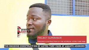 22 reactions · 3 comments | UPDATE::: WE WILL COMPLETE THE PROJECT WITHIN 3 MONTHS - PROJECT SUPERVISOR AND DCE MESSAGE CONSTRUCTION OF THE SEKYERE EAST DISTRICT ARTIFICIAL ASTRO TURF PARK AT ASANTE ASOKORE...MUST WATCH AND LISTEN... SEKYERE EAST TV, EFIE NSEM NKOAA 0596111757 | Sekyere EAST TV | Facebook