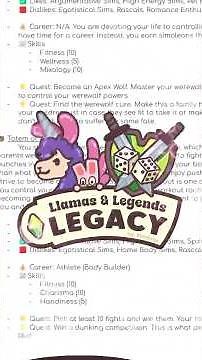 NEW d&d #sims4 challenge! Challenge: https://www.risshella.com/Sims4/llamaslegendslegacy #sims #ts4