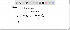 SOLVED:Two aluminized optical flats 15  cm in diameter are separated by a gap of 0.04  mm, forming a capacitor. What is the capacitance in pF.