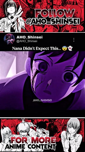Nana Faced a Terrifying Spirit 😱👻 #anime #animeshorts