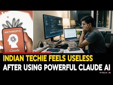 Claude AI Shocks Indian Techie | “I Feel Useless” — Are Developer Jobs at Risk?
