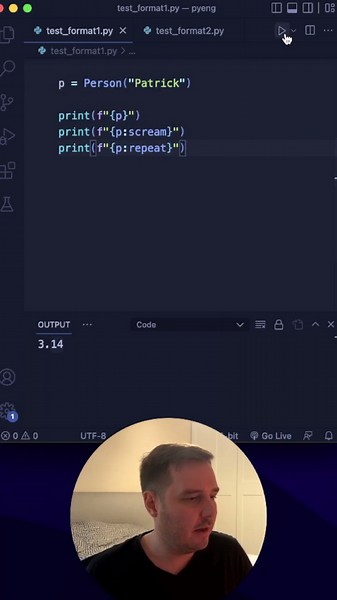 How to implement custom String Formatting in Python