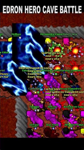 IT took so LONG to kill him!🕓 Tibia Medivia Legacy War #tibia #shorts #medivia #tibiapvp #tibiawar