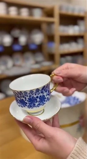 Classic Luxury Tea Set | Elegant Porcelain Timeless Beauty #LuxuryTea #PorcelainArt #TeaTime