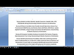 CNC Ultimate Troubleshooting Protocol (Save Money On Field Techs)