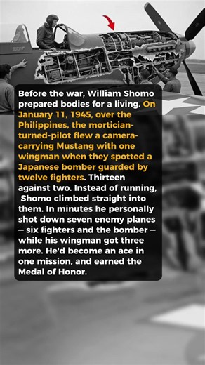 An Undertaker Who Became An Ace In One Day #short #history #ww2