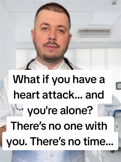 ❤️ What if heart attack symptoms start… and you’re completely alone? Knowing what to do in those first moments could make all the difference. Stay calm, act fast, and call emergency services immediately. Learn the warning signs: chest pressure, shortness of breath, cold sweats, dizziness, pain spreading to the arm, jaw, or back. Save this video and share it — important information can help save lives. #HeartHealth #HeartAttack #HealthTips #MedicalFacts #Emergency