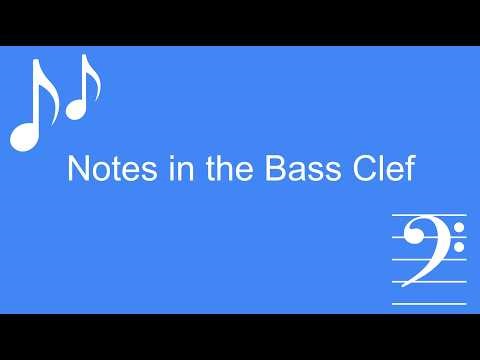 Notes in the Bass Clef