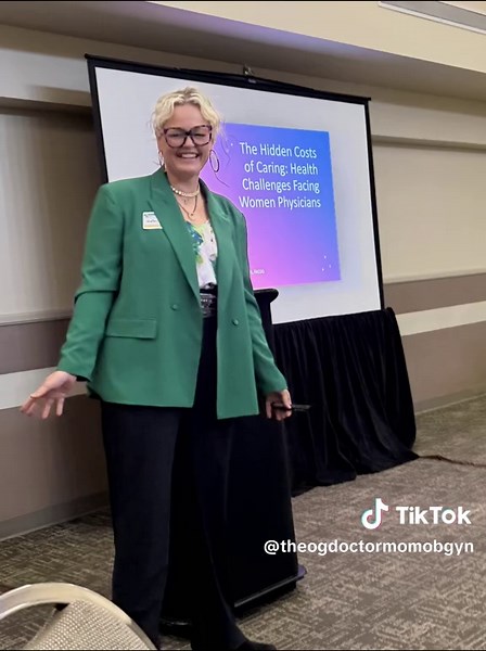 I’m pretty honest about the fact that I’m just a slightly awkward OB/GYN who somehow ended up with a microphone. I believe in radical optimism — not the shiny kind. The kind where you tell the truth about hard things in medicine, admit you don’t have everything figured out, laugh at yourself a little, and keep showing up to try to make it better anyway. When passion and purpose align, the work feels less like performance and more like conversation. #WomenInMedicine #RadicalOptimism #PhysicianLif