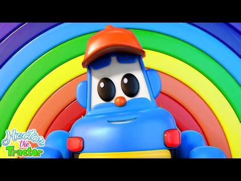 Hector the Tractor's Song of Colors 🌈🎶 | Learn Colors in French