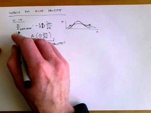 Models for Diffusive and Advective Flux Density