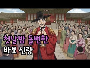 12년간 모두를 속인 바보 신랑, 알고 보니 천재였다 | 야담 | 민담 | 옛날이야기