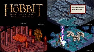 It becomes like this when we convert the movie "Hobbit" into 16 bits and make it a simulation RPG