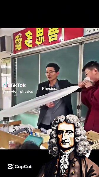 Physics _.Newton on TikTok