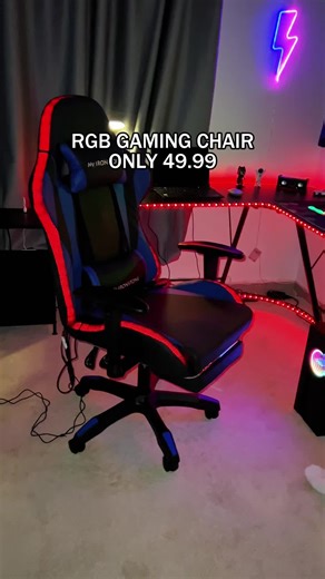 Amazing RGB Gaming Chair with Massage Features