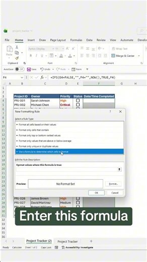 How to create project timestamps with checkboxes. ⏰