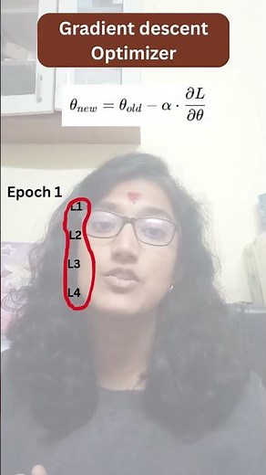 Interviewer: How many times weight updates happens in gradient descent for 4 data points? #tamil